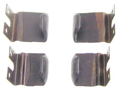 Auto Metal Direct - AMD W-731 Roof Rail Weatherstrip Blow Out Clip 4Pc for 67-69 Chevy/Pontiac