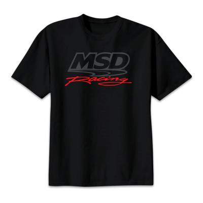 MSD - MSD Ignition 95010 Racing T-Shirt Large Black