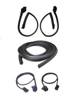 Fairchild Industries - Fiarchild KG4164-5 LH/RH Weatherstrip Kit 70-81 Pontiac Firebird