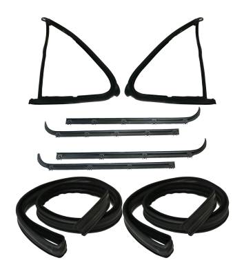 Fairchild Industries - Fairchild Industries KF4924 Front Driver/Passenger Side Belt Weatherstrip Kit