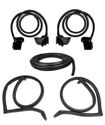 Fairchild Industries - Fiarchild KG4216 Driver/Passenger Side Weatherstrip Kit for 82-92 Chevy Camaro