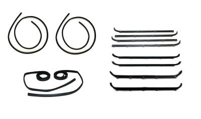 Fairchild Industries - Fairchild Industries KF1039-12 Front & Rear Belt Weatherstrip 12Pc Kit