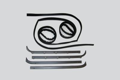 Fairchild Industries - Fairchild KF1001 Inner/Outer Driver/Pass Belt Weatherstrip Window Channel Kit