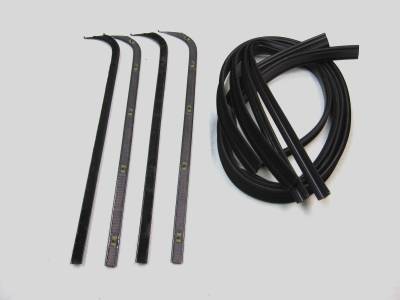 Fairchild Industries - Fairchild Industries KF1004 Weatherstrip Kit Inner & Outer Driver/Pass Side