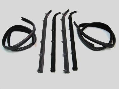 Fairchild Industries - Fairchild Industries KF1010-6 Weatherstrip Kit Inner & Outer Driver & Passenger