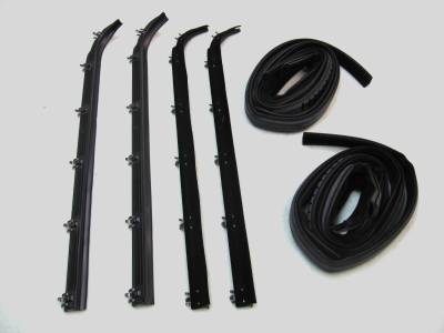 Fairchild Industries - Fairchild Industries KF1013-8 Weatherstrip Kit Inner/Outer Driver/Passenger