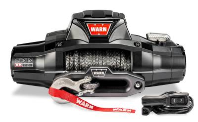 Warn - Warn 110012 ZEON XD 12-S Synthetic Line w/80' Of 3/8" Spydura Pro Winch