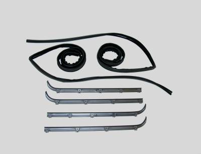 Fairchild Industries - Fairchild Industries KF2007 Weatherstrip Kit Inner & Outer Driv/Pass