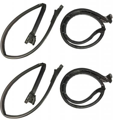 Fairchild Industries - Fairchild Industries KF3059 Door Seal Kit Upper & Lower Driver & Passenger Side