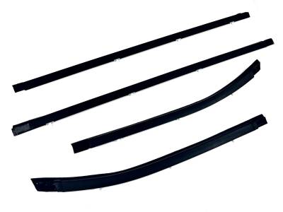 Fairchild Industries - Fairchild Industries KT2023 Front/Rear Outer Driver/Passenger Weatherstrip 4Pc