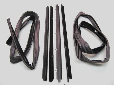 Fairchild Industries - Fairchild Industries KG1001-6 Weatherstrip Kit Driver & Passenger Side