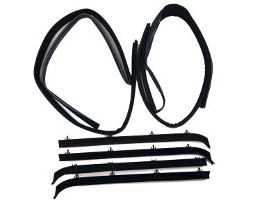 Fairchild Industries - Fairchild Industries KG1003-6 Weatherstrip Kit Inner & Outer Driv/Pass