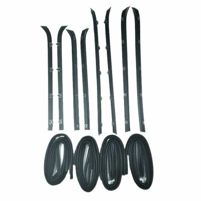 Fairchild Industries - Fairchild Industries KG1009-12 Weatherstrip Kit Front/Rear Inn/Out Left & Right