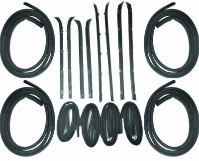 Fairchild Industries - Fairchild Industries KG1009-16 Weatherstrip Kit Front/Rear Inn/Out Left & Right