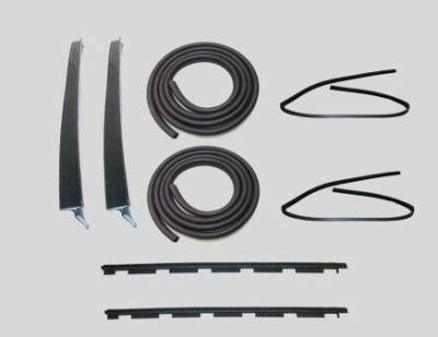 Fairchild Industries - Fairchild Industries KG1020-8 Weatherstrip Kit Inner & Outer Driv/Pass