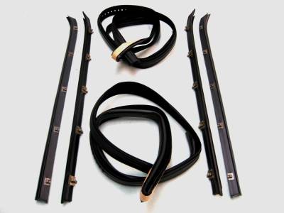 Fairchild Industries - Fairchild Industries KG2033 Weatherstrip Kit Inner & Outer Driv/Pass
