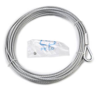 Warn - Warn 93330 Wire Rope Assembly 5/32" Dia. x 30' L
