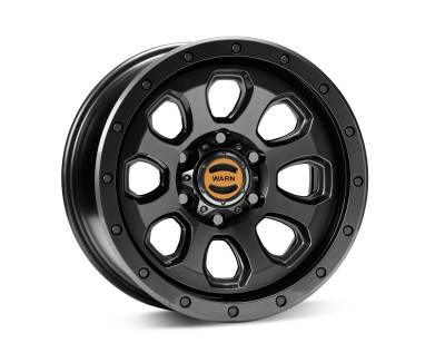Warn - Warn 104485 Moonsault 17x8.5 6x5.5 0mm Black Matte