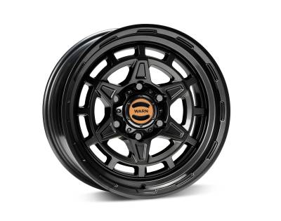 Warn - Warn Diamond Cutter 17x8.5 6x5.5 0mm Black Matte 104487