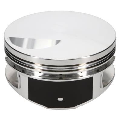 JE Pistons - JE Pistons 257965 Piston Set 2618 Flat Top 4.500 Bore 1.27 CD .99 Pin 8Pc