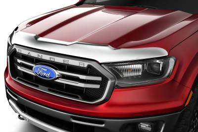 Husky Liners - Husky Liners 2892166 Aeroskin Hood Protector Chrome