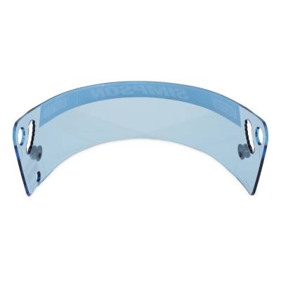 Simpson Safety - Simpson Safety 1019-17 Hi-Def Blue Helmet Shield for Speedway Shark
