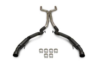 Flowmaster - Flowmaster 818161 3/4" Outlaw Cat-Back Exhaust System for 24-26 Ford Mustang GT