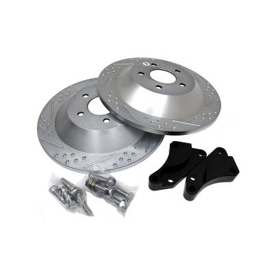 Baer Brakes - BAER Brakes 2262011 Disc Rear Disc Brake Rotor Set for 94-04 Ford Mustang