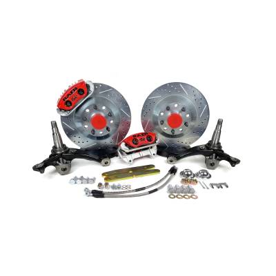 Baer Brake Systems - BAER Brakes 4301678R Front Disc Brake Upgrade Kit for Chevy/Pontiac