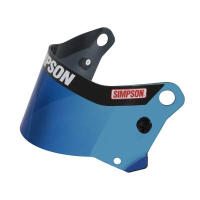 Simpson Safety - Simpson Safety 89503 SD1 Helmet Shield Iridium Antifog/Scratch
