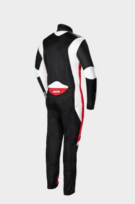 Simpson Safety - Simpson Safety SC02401 Supercoil Racing Suit XL Black/Red/White