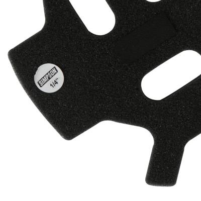 Simpson Safety - Simpson Safety SD1TP12 SD1 Helmet Top Pad 0.5"