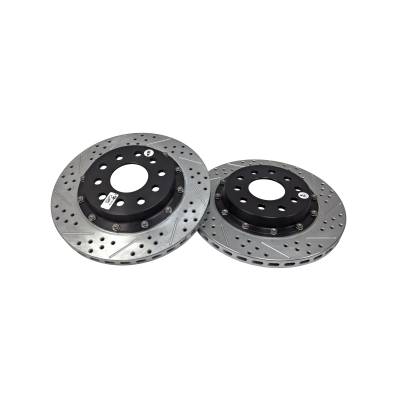Baer Brakes - BAER Brakes 2302082 Rear Disc Brake Rotor Set for 97-13 Chevy Corvette