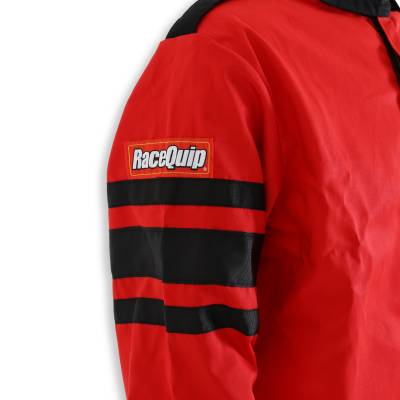 Racequip - RaceQuip 111012RQP Single Layer Fire Racing Suit Jacket Red Small