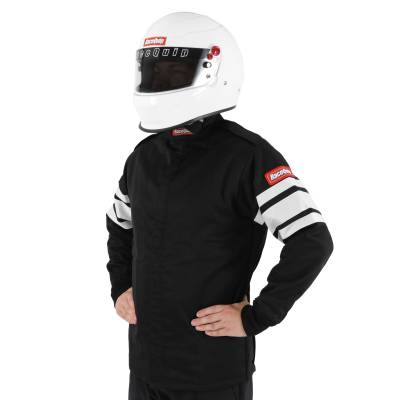 Racequip - RaceQuip 121000RQP Multi Layer Fire Racing Suit Jacket Black 5XL