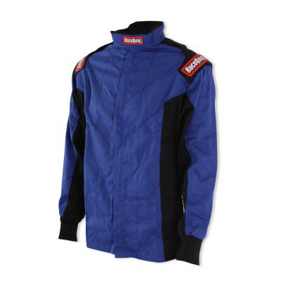 Racequip - RaceQuip 131923RQP Single Layer Fire Racing Suit Jacket Blue Medium