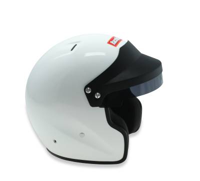 Racequip - RaceQuip 256113RQP OF20 Open Face Helmet Gloss White Medium