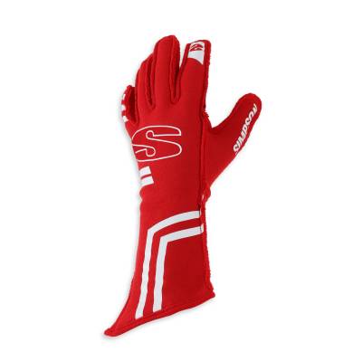Simpson Safety - Simpson Safety EGLR Endurance Racing Gloves Large Red SFI 3.3/5