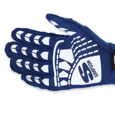 Simpson Safety - Simpson Safety EGMB Endurance Racing Gloves Medium Blue SFI 3.3/5