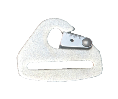 Racequip - Racequip 700030RQP Seat Belt Mounting Hardware Snap Hook End Zinc Plated 2"