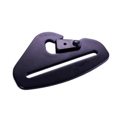 Racequip - Racequip 700940RQP Seat Belt Mounting Hardware Snap Hook End Black 3"