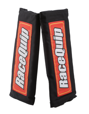 Racequip - Racequip 767001RQP Racing Harness Pads Black for 2" Or 3" Shoulder Belts