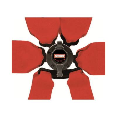 Racequip - RaceQuip 851001RQP FIA 6 Point Camlock Harness Black 3" Shoulders FIA 8853-2016