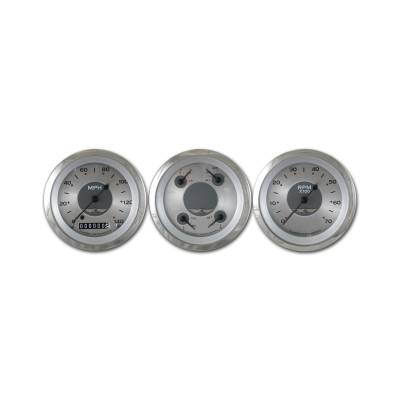 Classic Instruments - Classic Instruments AW03SRC 3-3/8" American Warrior Gauge Set