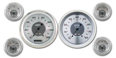 Classic Instruments - Classic Instruments AW51SRC 5" American Warrior Gauge Set
