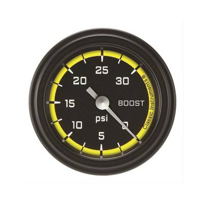 Classic Instruments - Classic Instruments AX142YBLF Boost Gauge