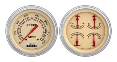 Classic Instruments - Classic Instruments CH51VT52 Guage for Chevy Convertible/Coupe/HT/Sedan/Wagon