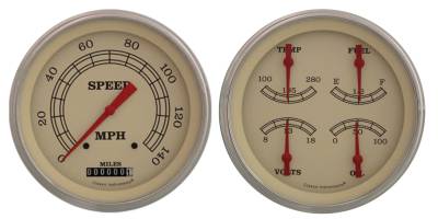 Classic Instruments - Classic Instruments CT47VT52 Vintage Series Gauge Set for 47-53 Chevy Truck