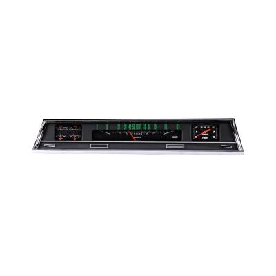 Classic Instruments - Classic Instruments CV66VSB Velocity Black Direct-Fit Gauge for 66-67 Chevelle
