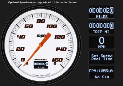 Classic Instruments - Classic Instruments MU67VSW Gauge Set for 67-68 Ford Mustang